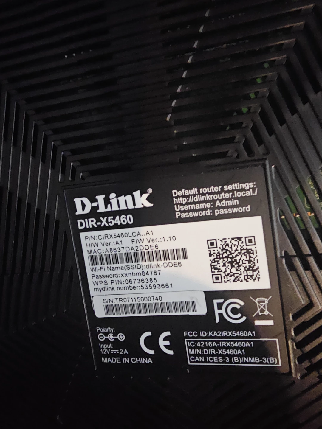D-Link DIR-X5460 Wi-Fi 6 Router - photo 4