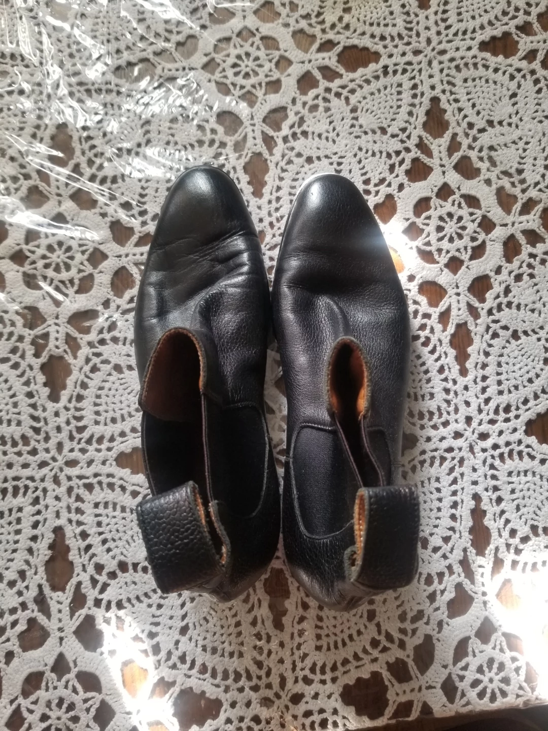 The Gateways Black Leather Chelsea Boots Size 9 - photo 3