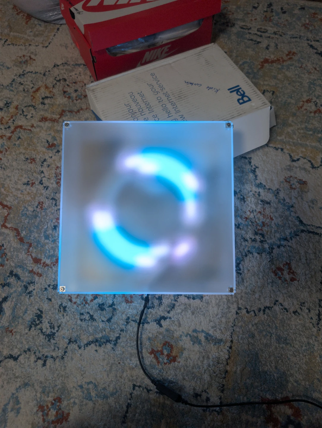 RGB LED Pixel Matrix Light Panel - photo 3
