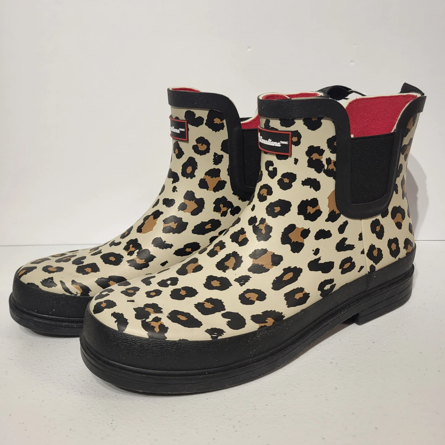 Canadiana Leopard Print Rain Boots - photo 2