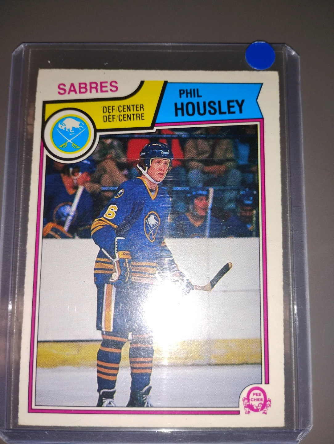 1983-84 O-Pee-Chee Phil Housley Sabres Hockey Card