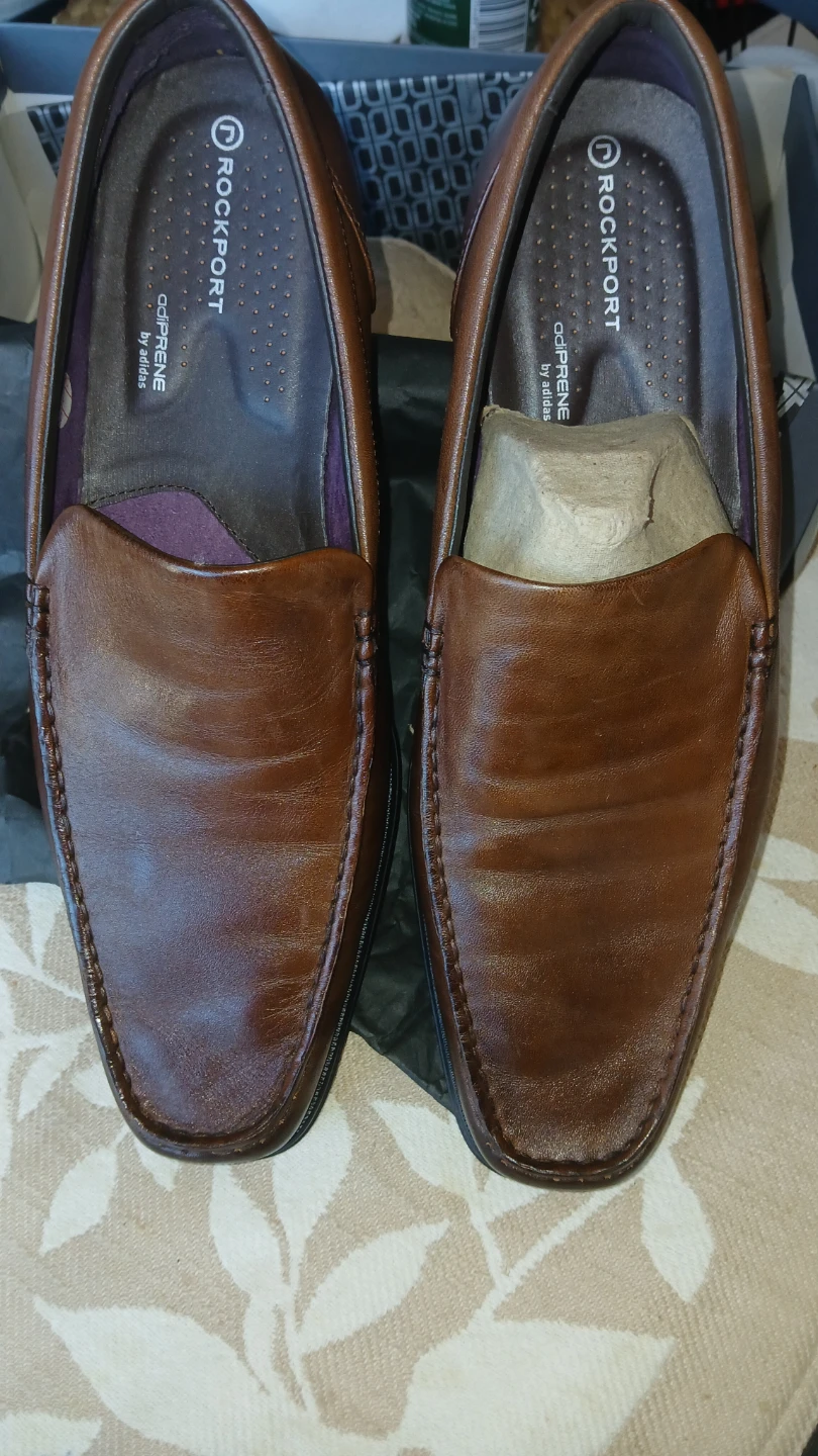 Rockport Brown Leather Loafers