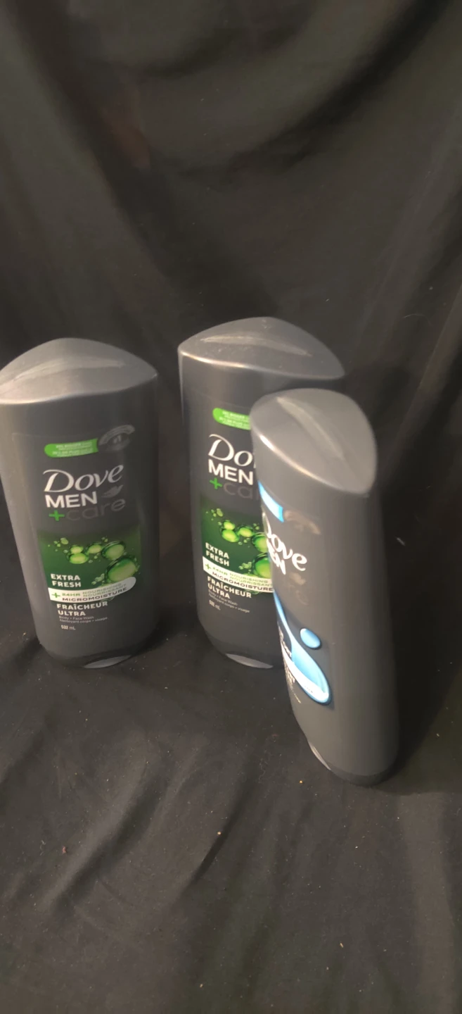 Dove Men+Care Body and Face Wash 3-Pack