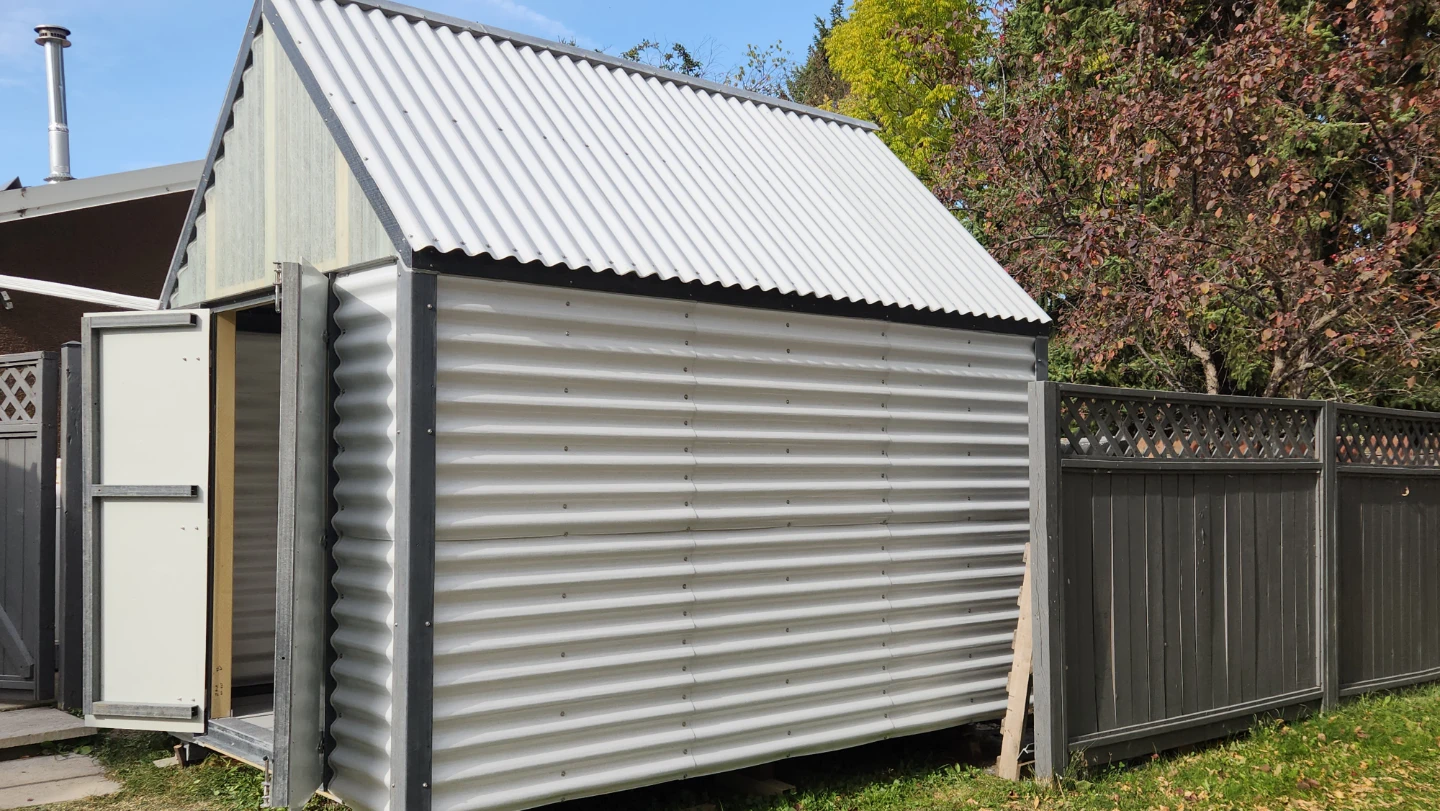 F R P / S S STORAGE SHED
