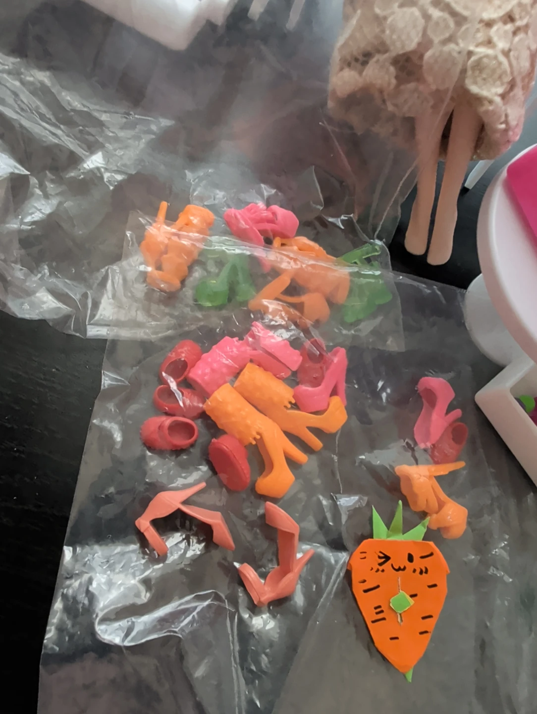 Assorted Miniature Doll Shoes