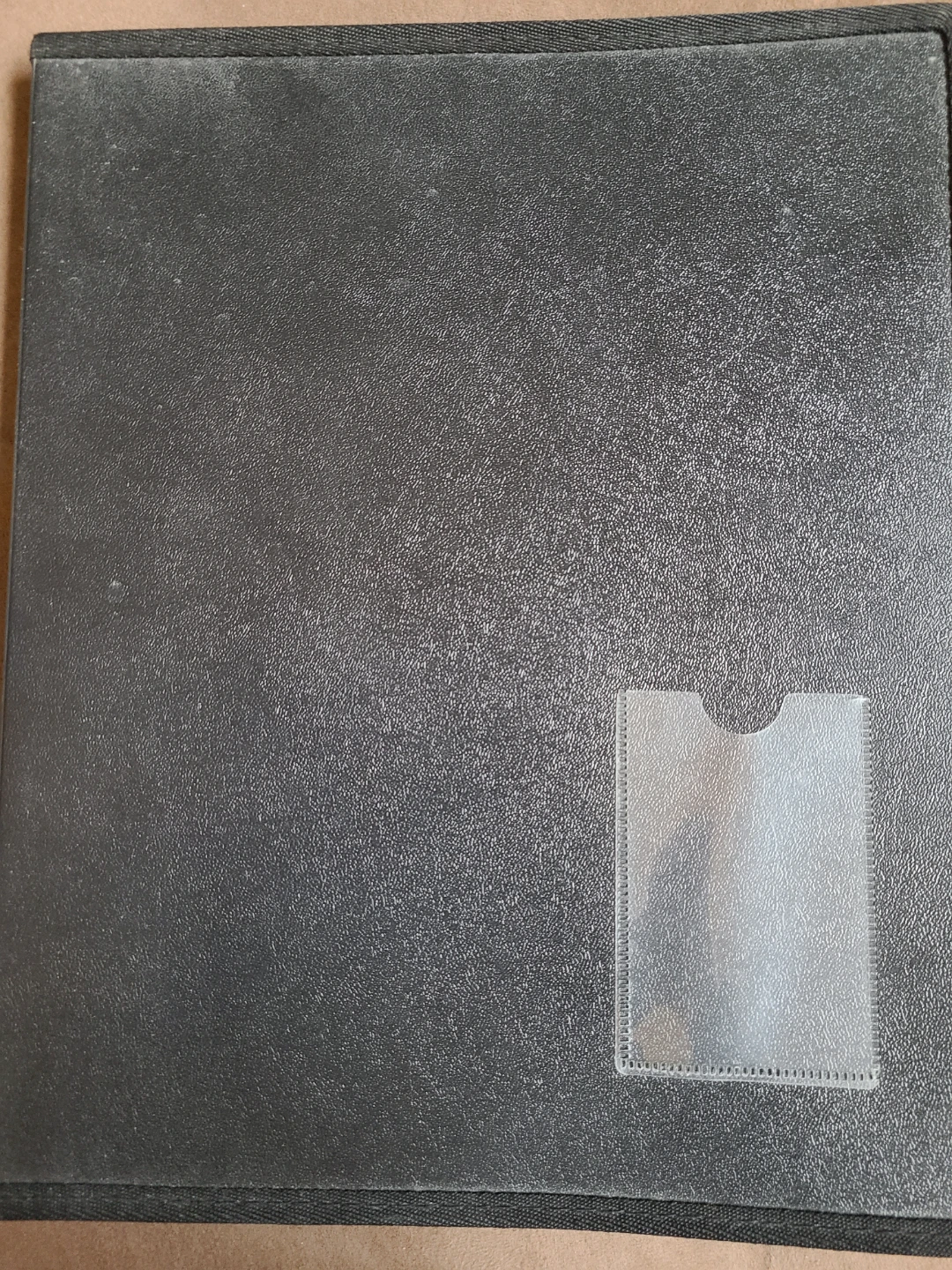 Black Protective Folio Case