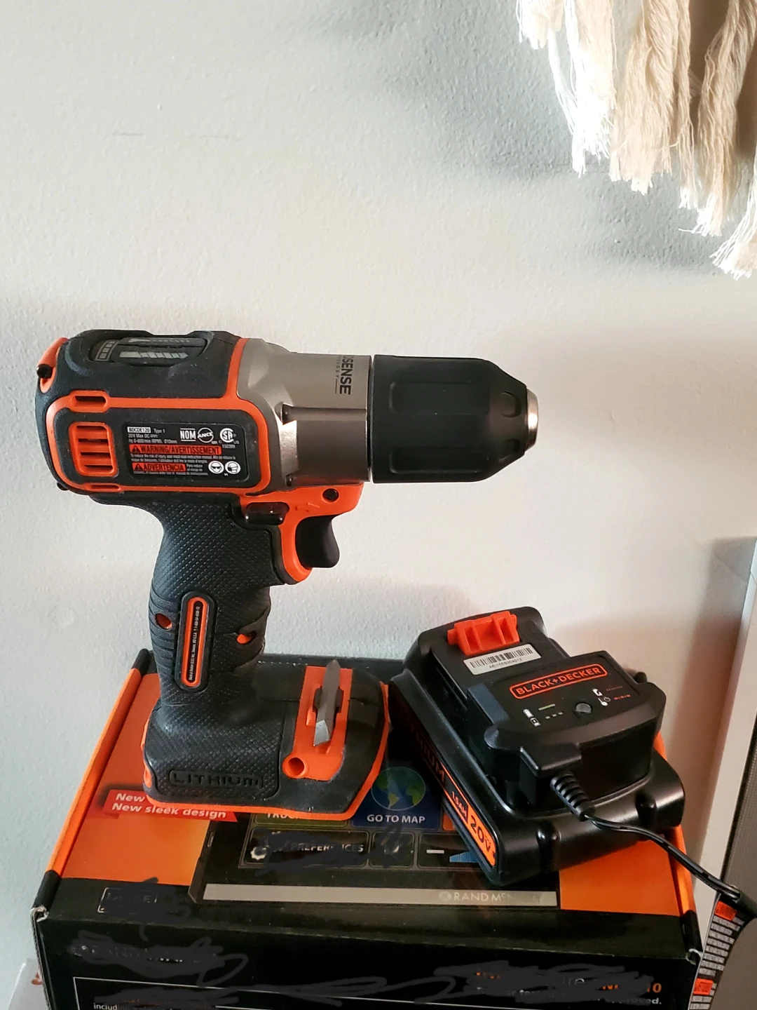 Black + Decker 20V Max Lithium Drill
