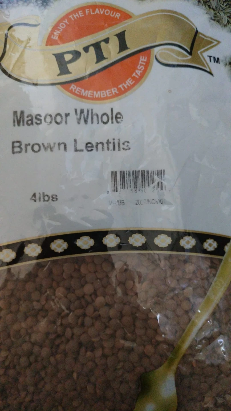 Red and brown lentils - photo 3