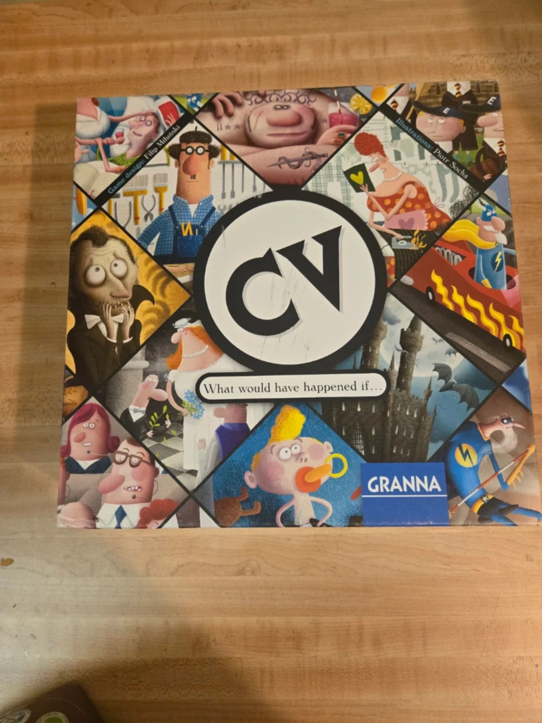 CV board game by Granna