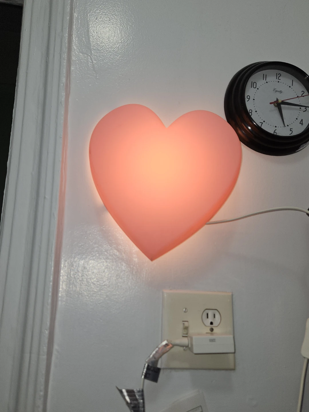 Heart-shaped wall lamp - photo 5