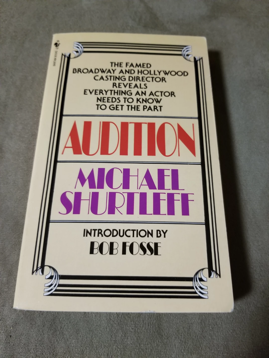 Audition Book By Michael Shurtleff
