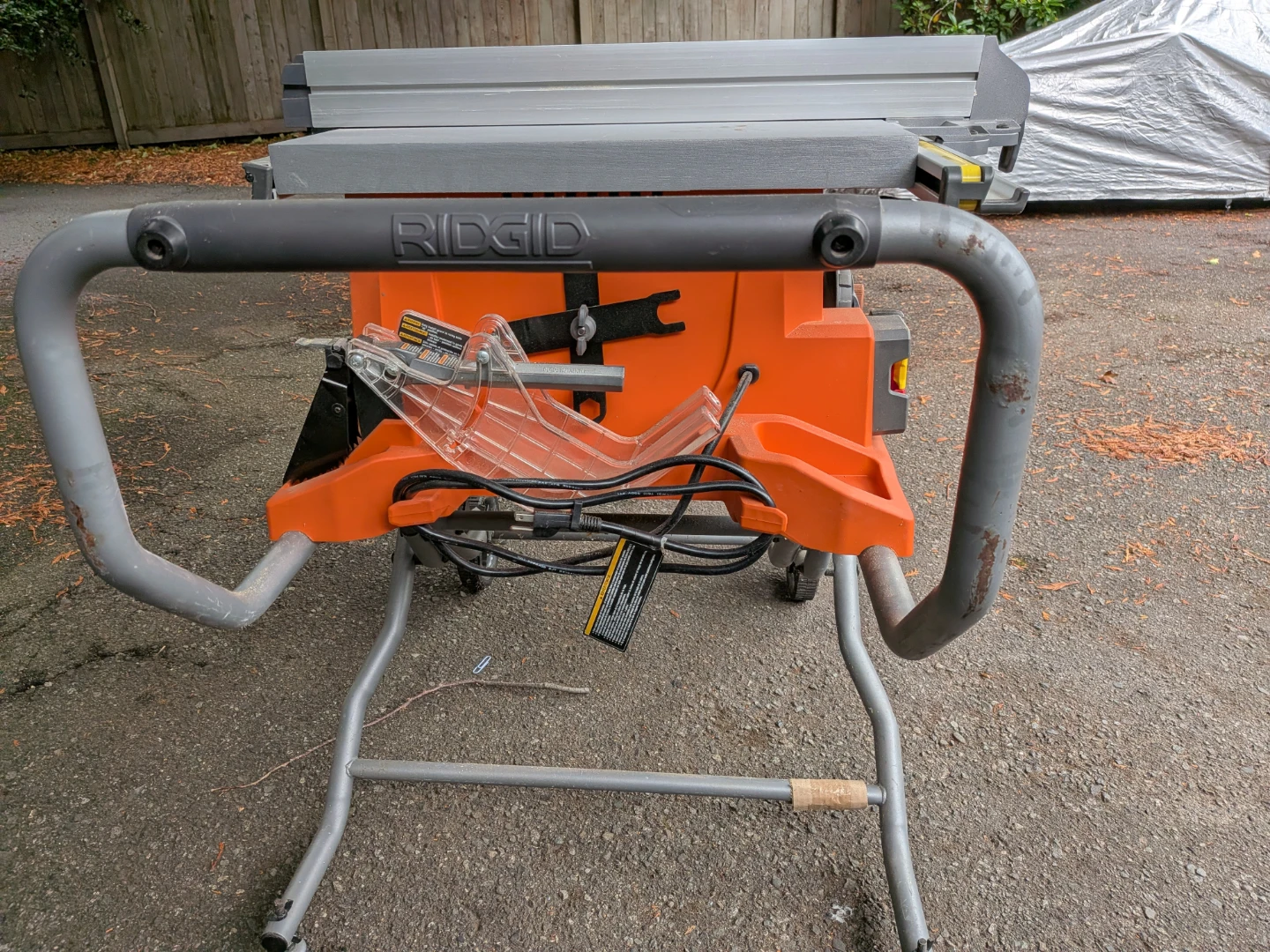 Ridgid Portable Table Saw - photo 3