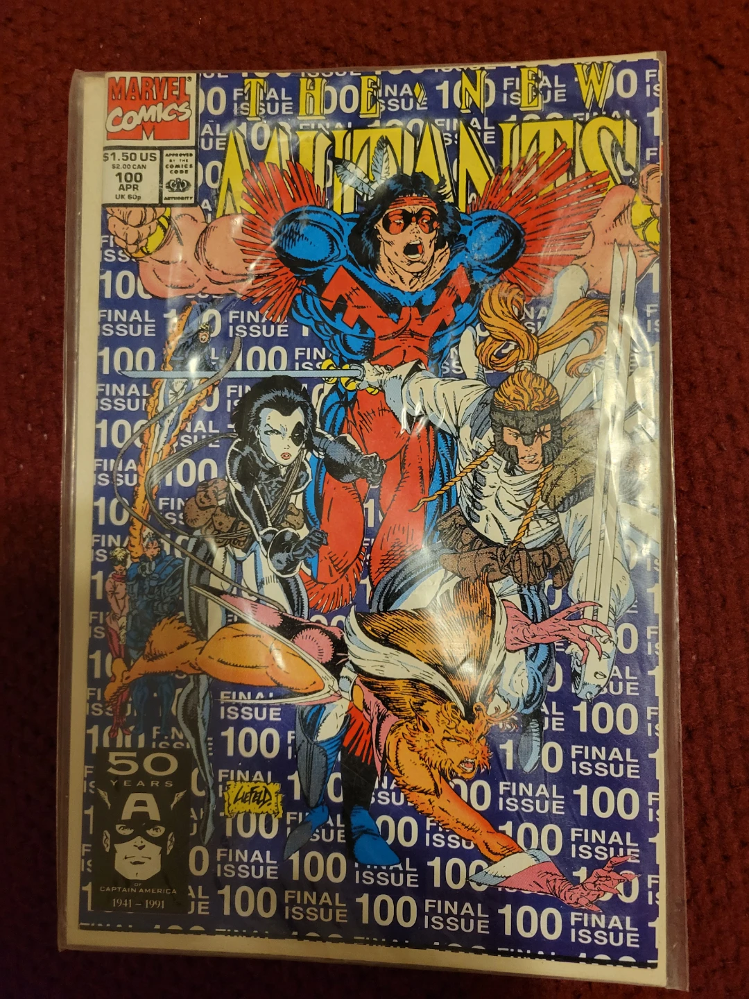 Marvel Comics New Mutants Issue 100
