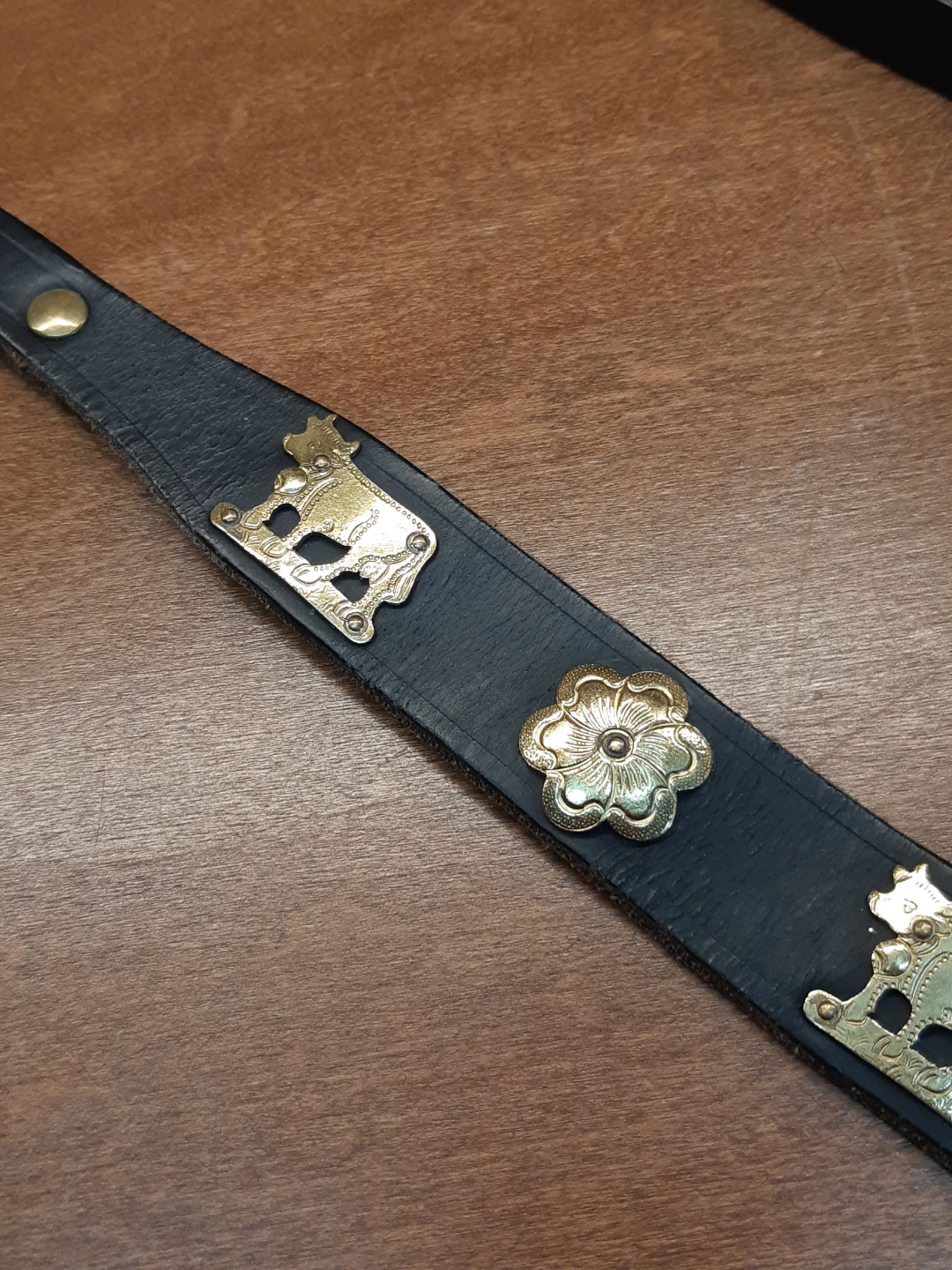 Black Swiss Appenzell dog leash - photo 5