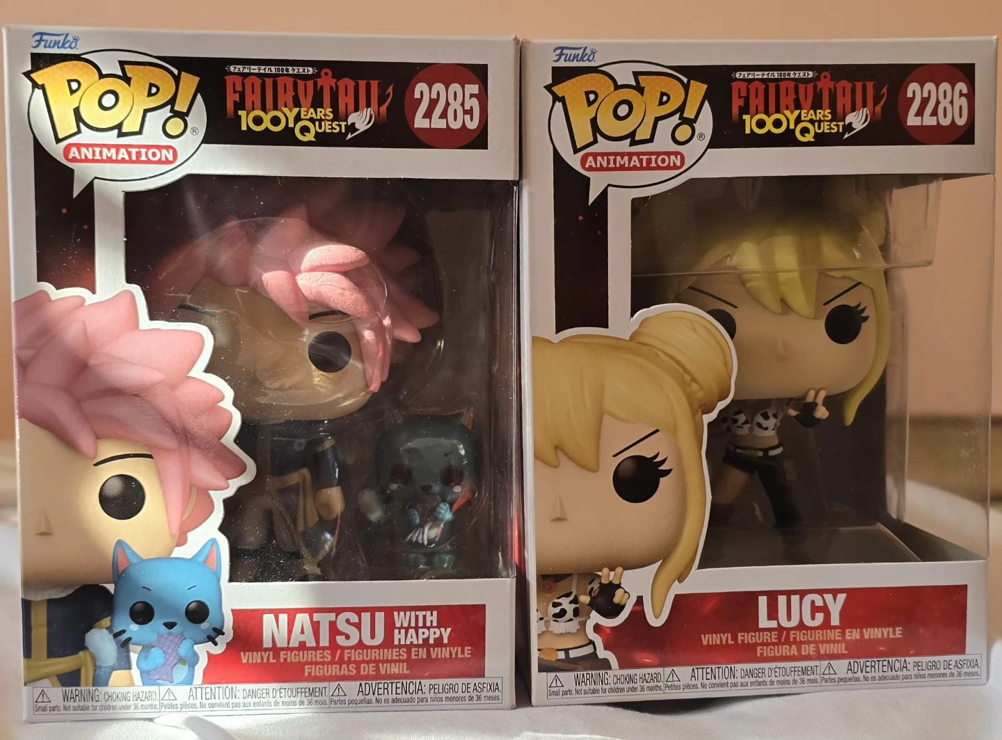 Fairy Tail 100 Year Quest Funko Pops