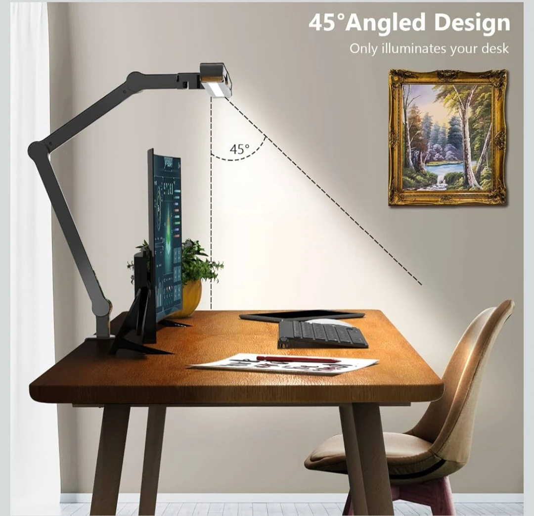 Adjustable LED Clamp Desk Lamp - photo 2