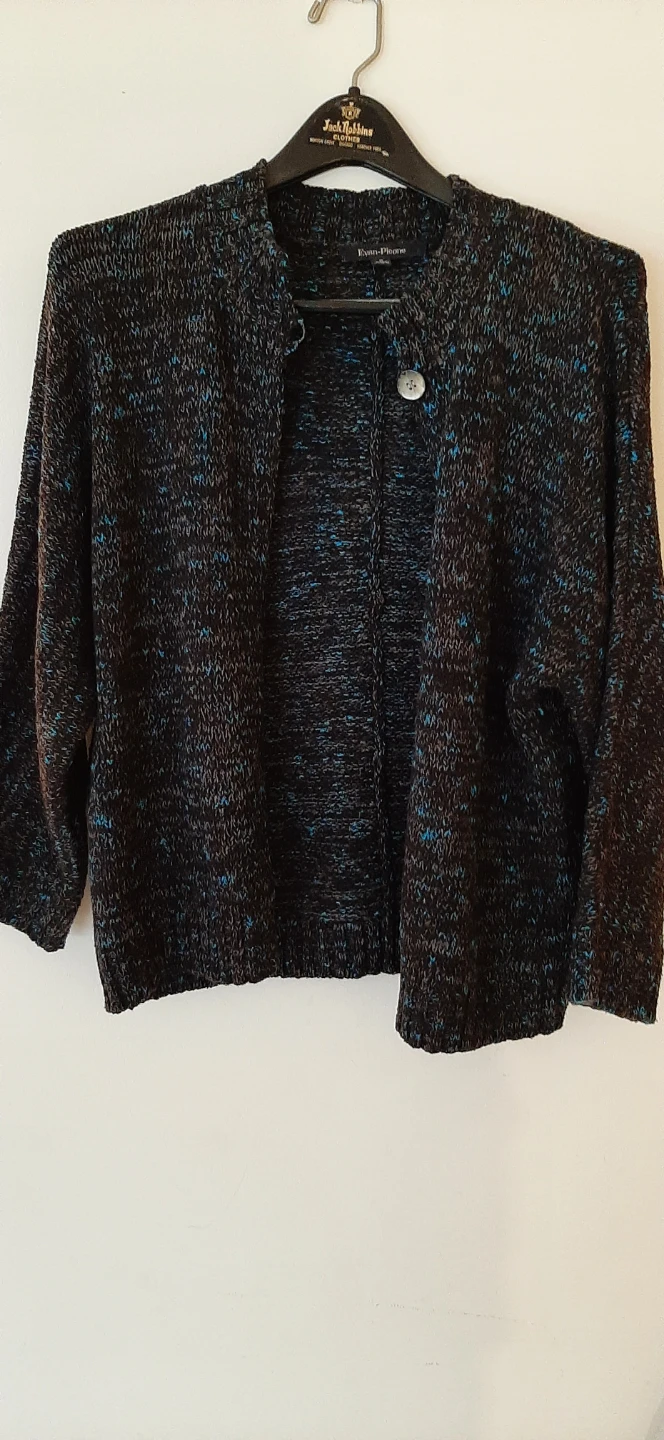 Evan-Picone One button Sweater-Medium - photo 2