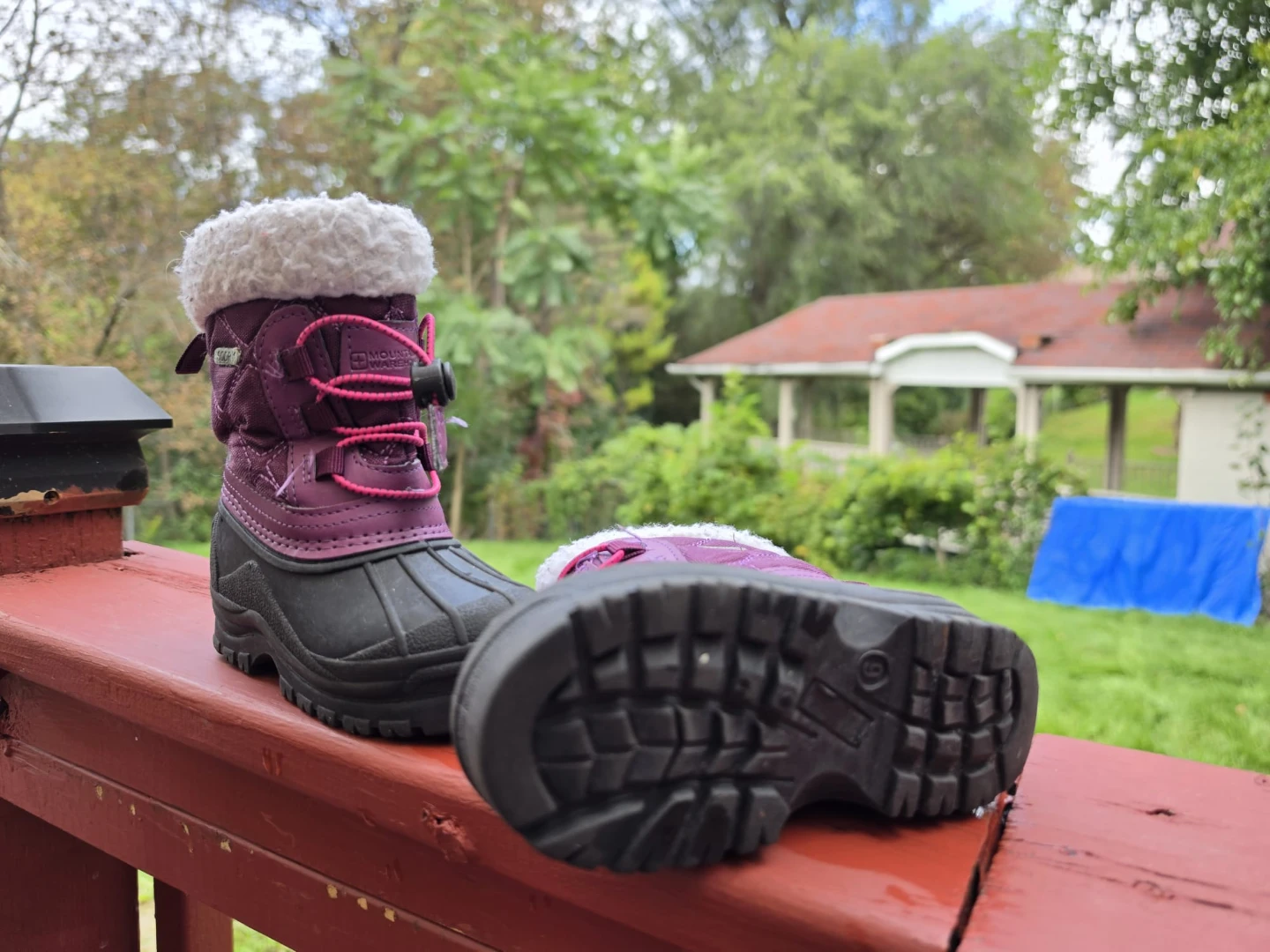 Mountain Warehouse Girls Winter Boots – Purple/Pink - photo 4