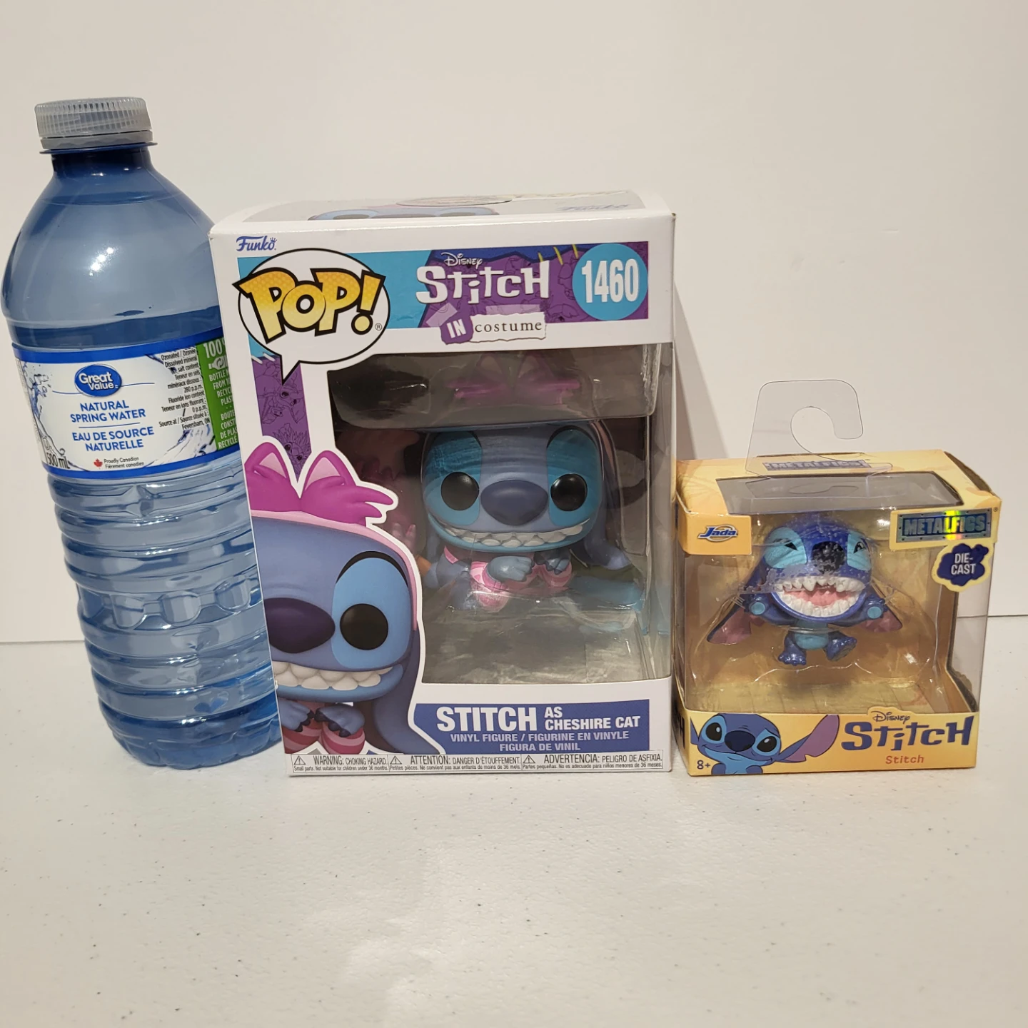 Funko Pop Stitch as Cheshire Cat and Jada Metalfigs - photo 4