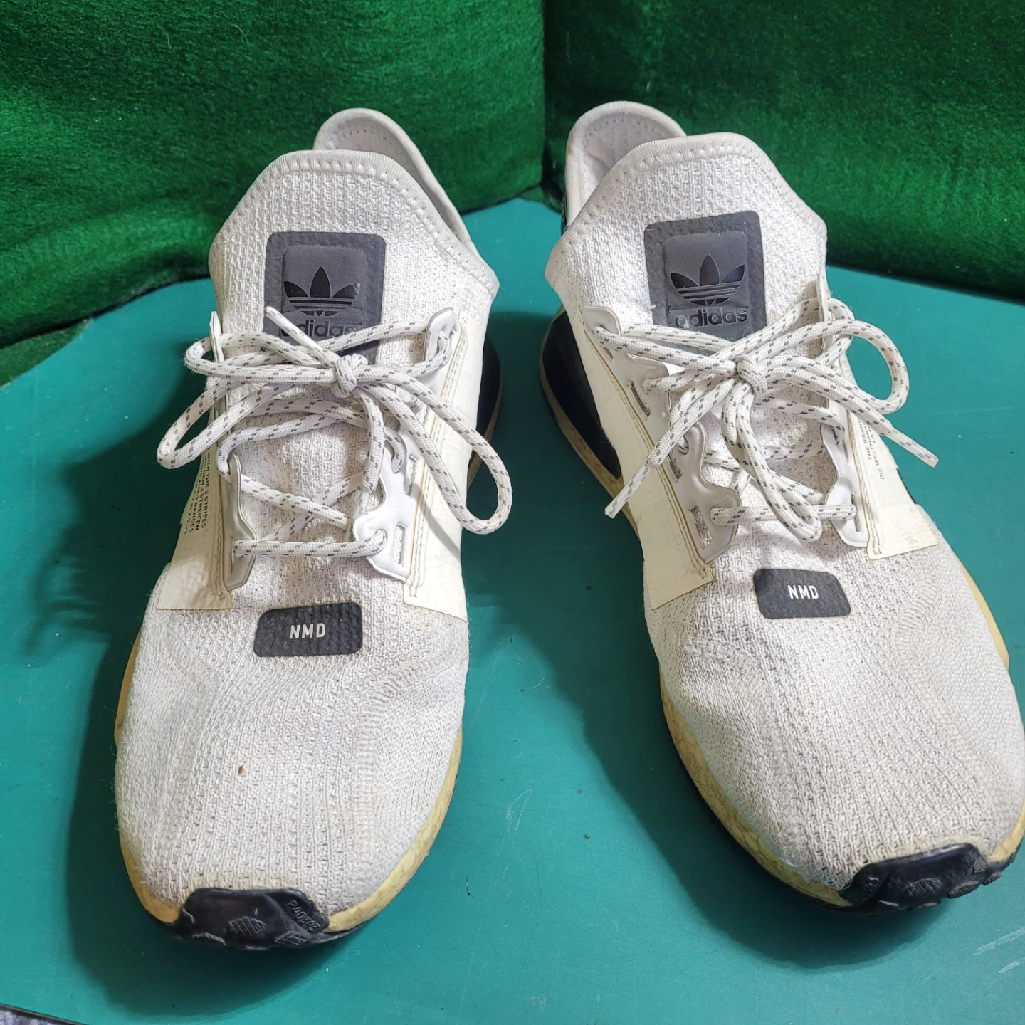 Adidas NMD Sneakers White and Black - Size 10 - photo 5