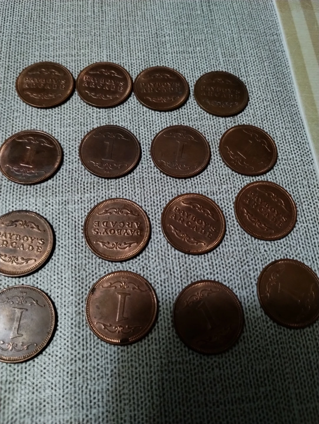 15 Payboy's Arcade Game Tokens - photo 2