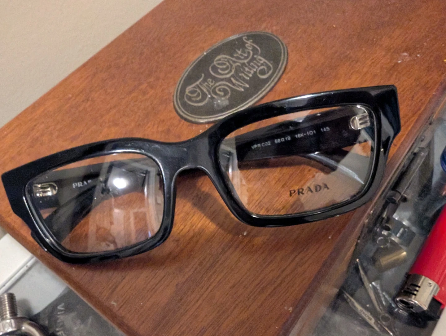 Prada Black Glasses VPR C02 - photo 4