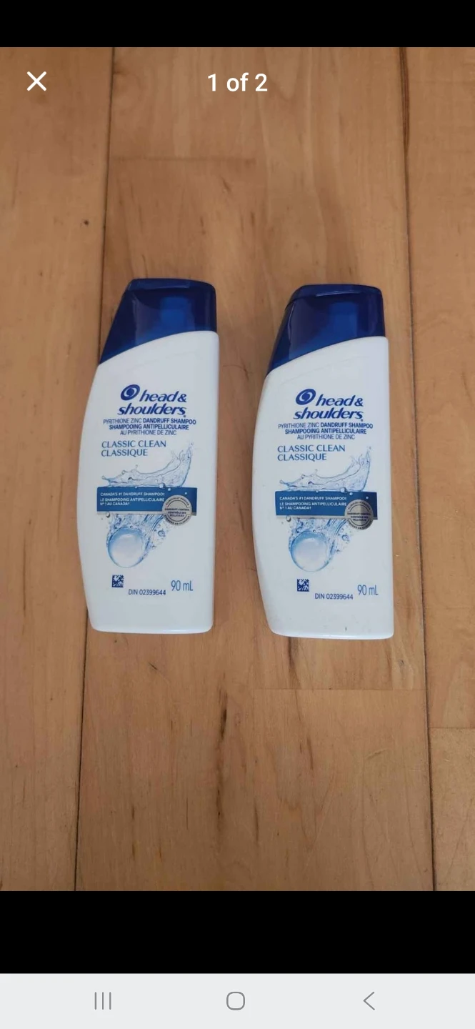Heads & Shoulders Classic Clean Shampoo Samples