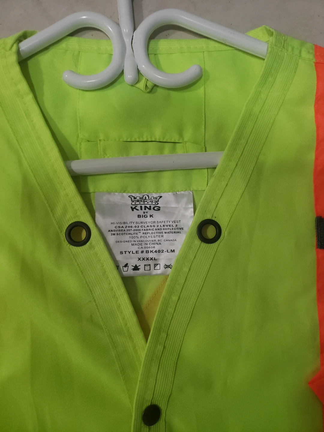 Big K, Viking hi vis vests and Coleman windbreaker - photo 2
