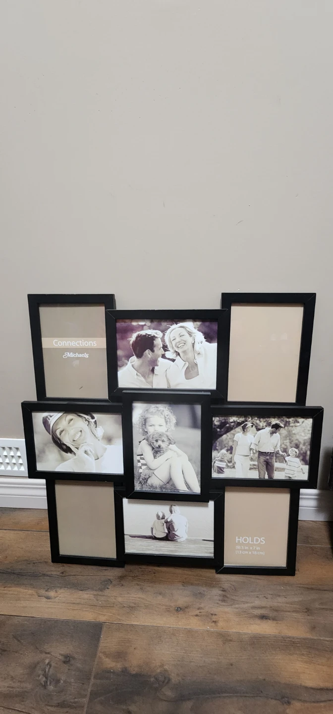 Two Black Multi-Photo Collage Frames - photo 2