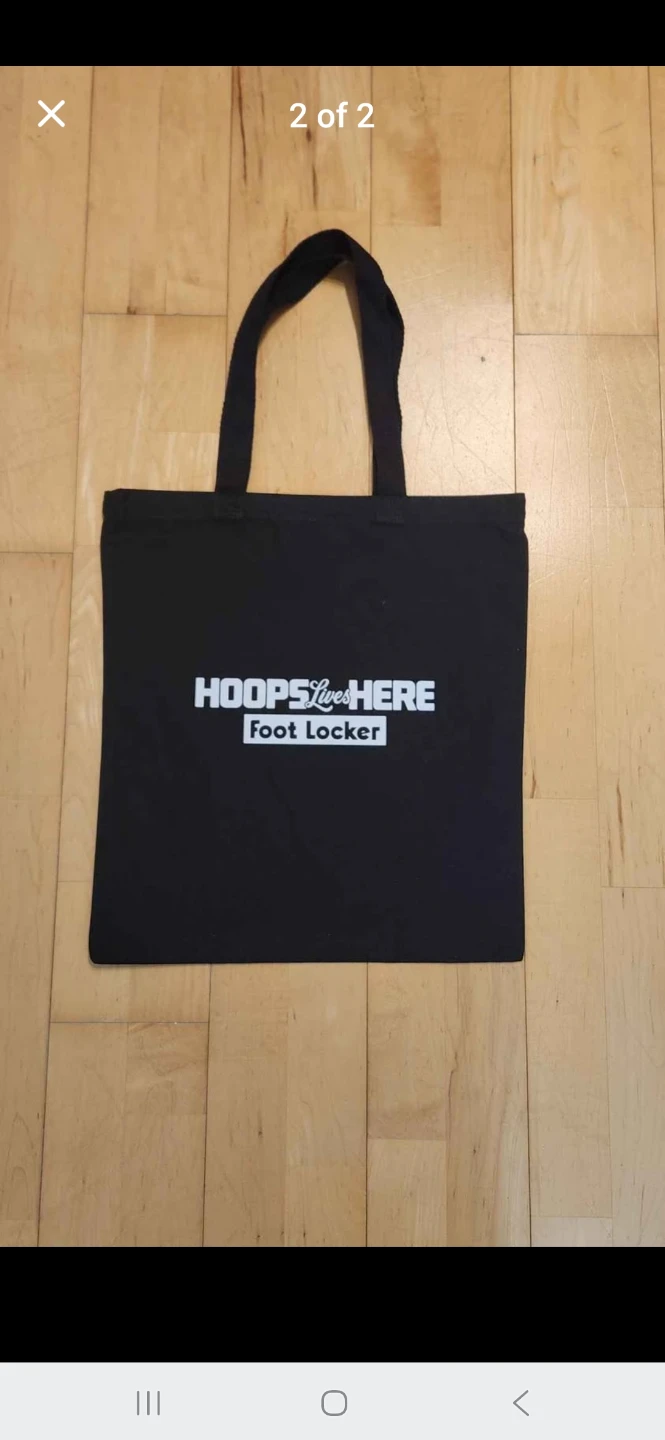New Balance & Footlocker Black Tote Bag - photo 2