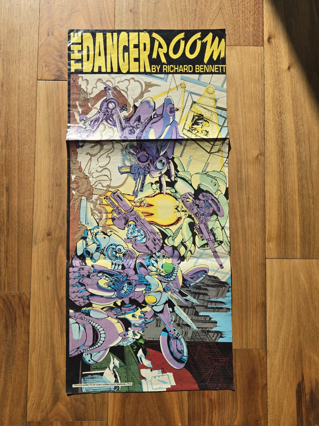 Vintage 1989 Marvel Wolverine Poster - photo 2