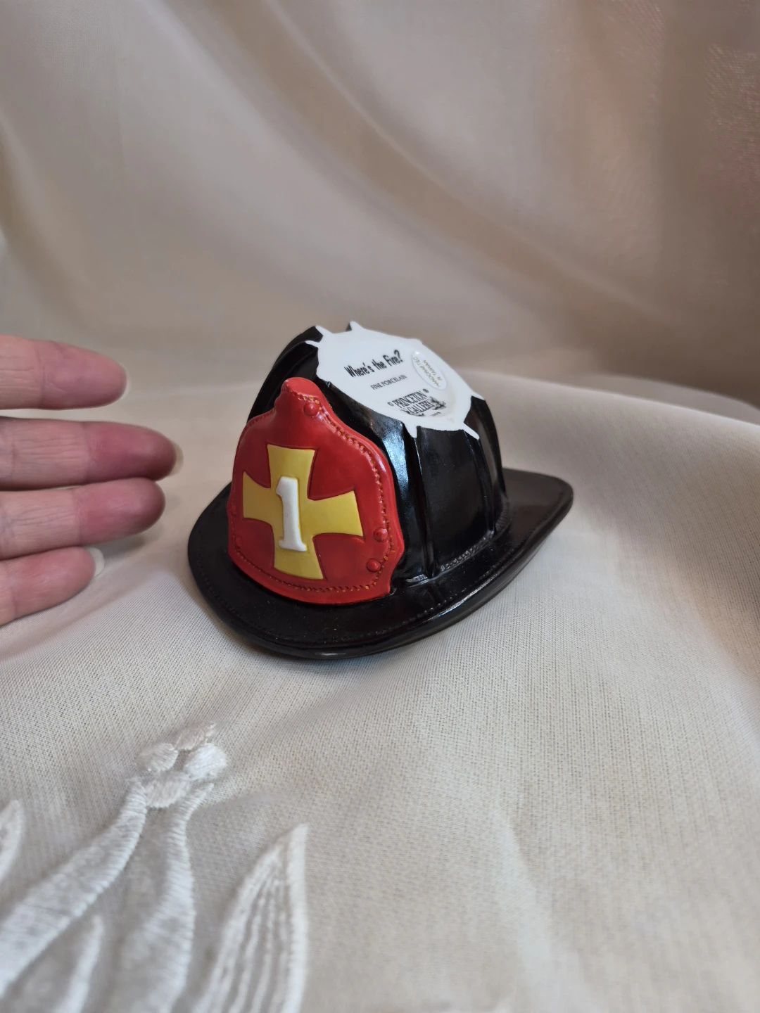 Vintage Fireman's Hat Where's The Fire? Princeton Gallery 1990 - photo 5
