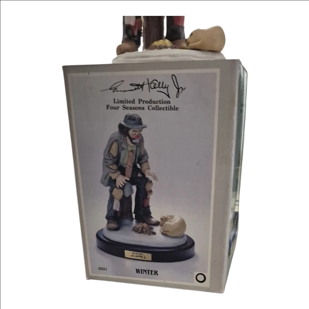 Emmett Kelly Jr. Winter Four Seasons Collectible - photo 3