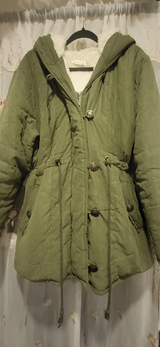 Green Fleeced- lined Jacket - photo 4