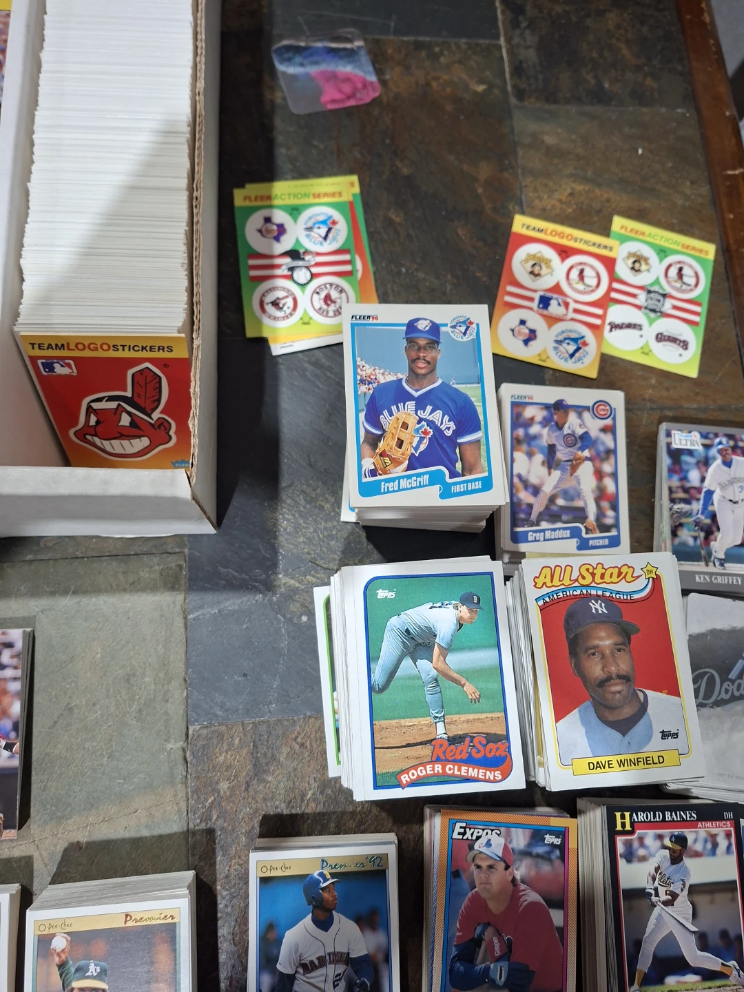 Mostly Unsearched Massive Baseball Card Collection - photo 2
