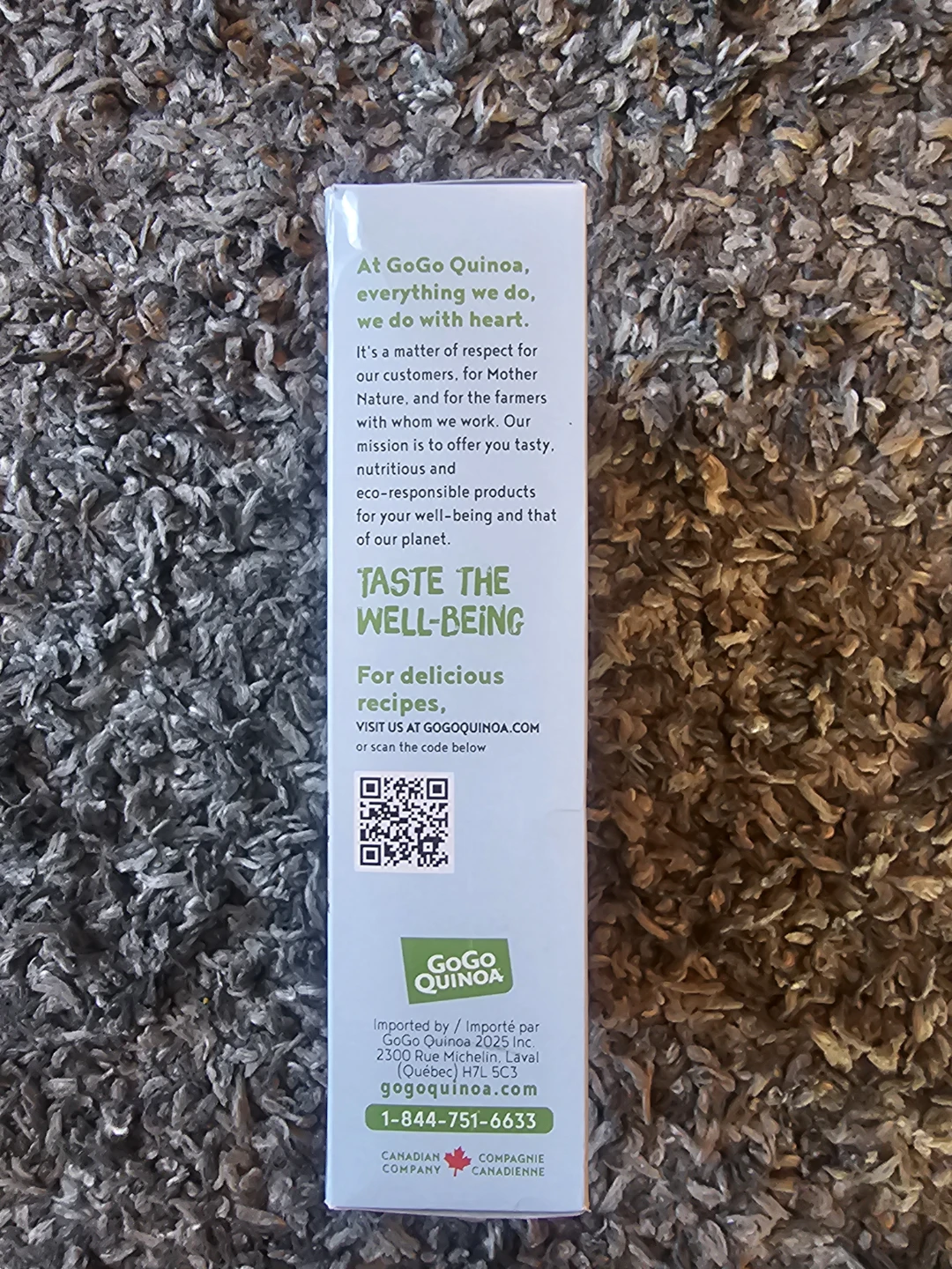 6 Boxes GoGo Quinoa Organic Quinoa Flakes 350g - photo 4