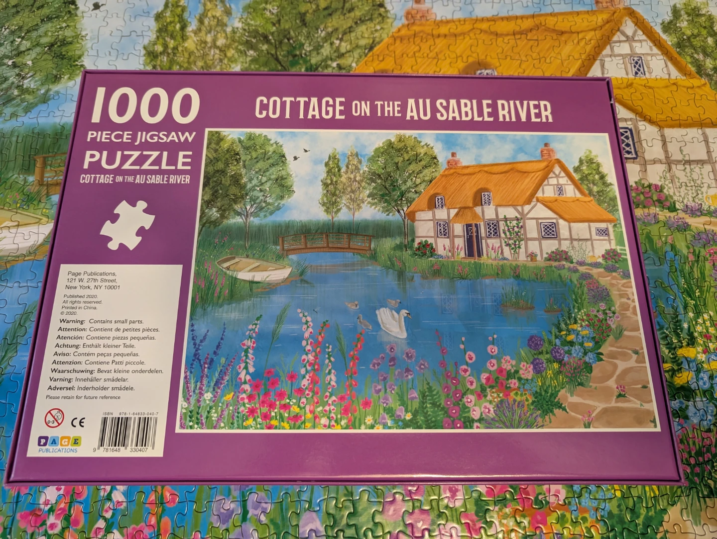 Cottage On The Sable River 1000 Piece Jigsaw Puzzle 🧩 - photo 2