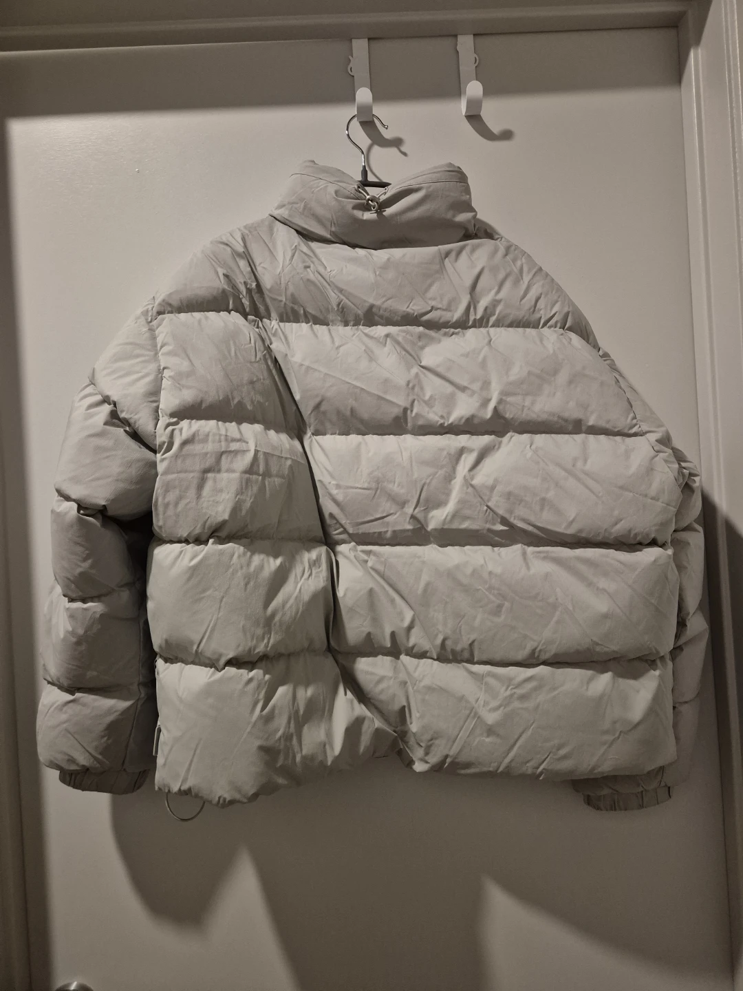 Light Gray Puffer Jacket - photo 2