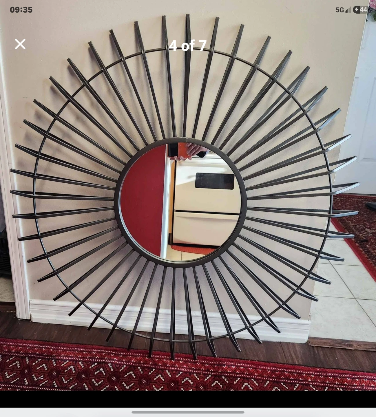 Modern Sunburst Wall Mirror by Structube ✨ - photo 5