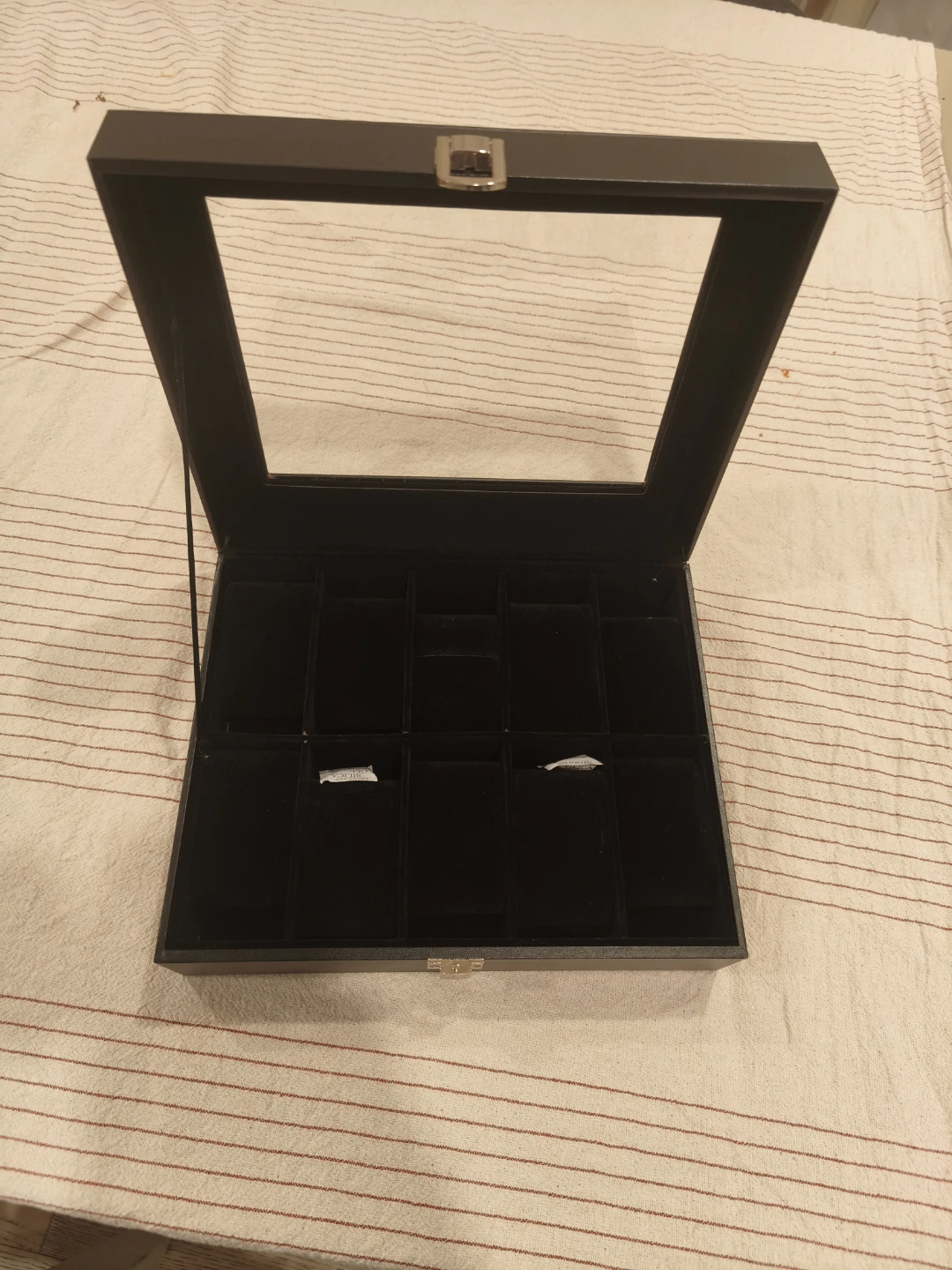 SONGMICS 10-Slot Watch Case - photo 2