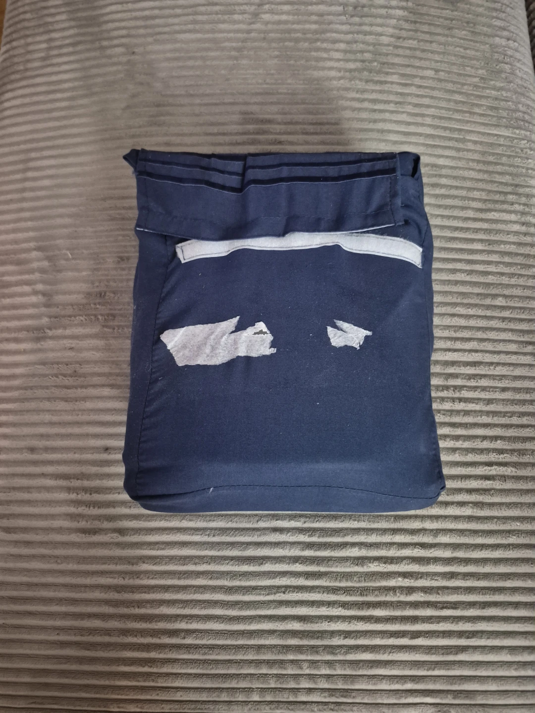 BN)Dark Blue Double Cotton Sheet Set