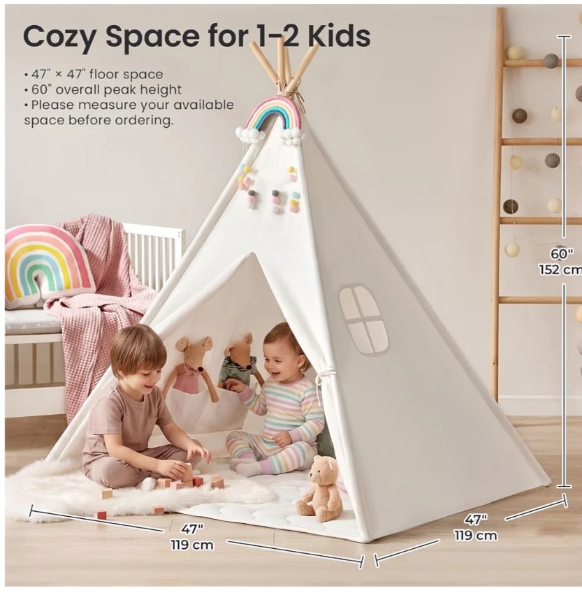Tiny Land Kids Play Teepee Tent - photo 2