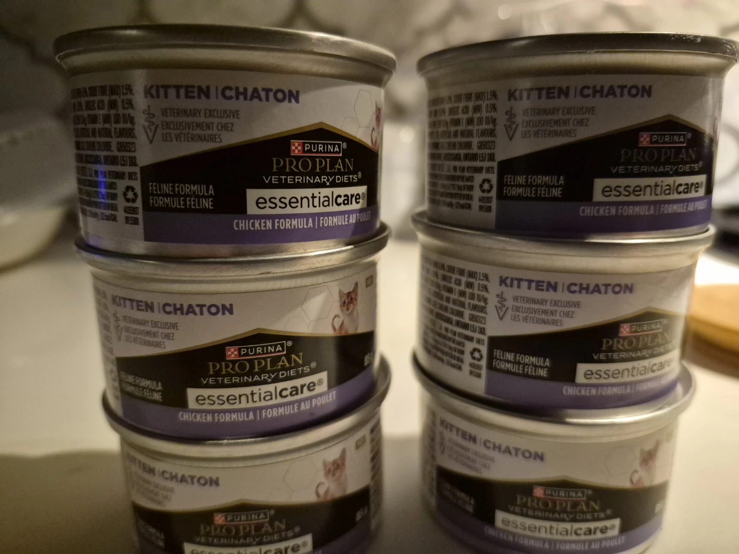 FREE 6 Cans Purina Pro Plan Veterinary Diets KITTEN Chicken
