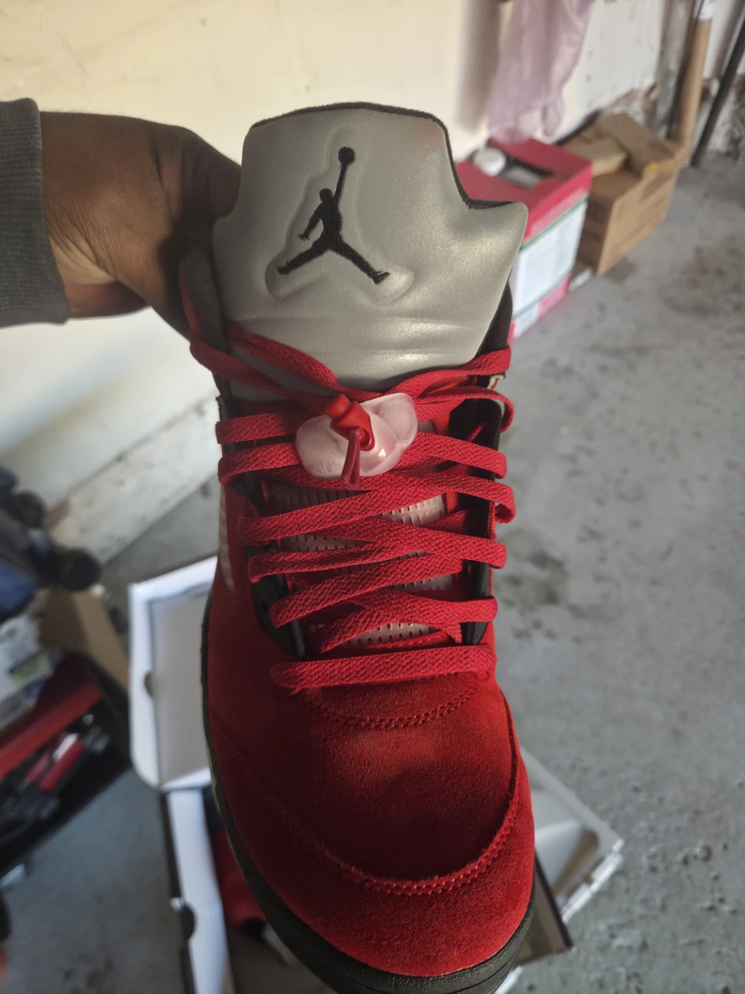 Air Jordan 5 Retro SE Varsity Red - photo 3