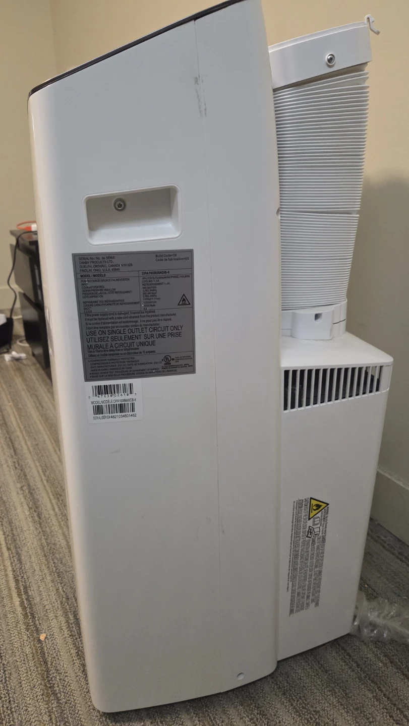 Danby Portable Air Conditioner DPA100B9WDB-6 - photo 4