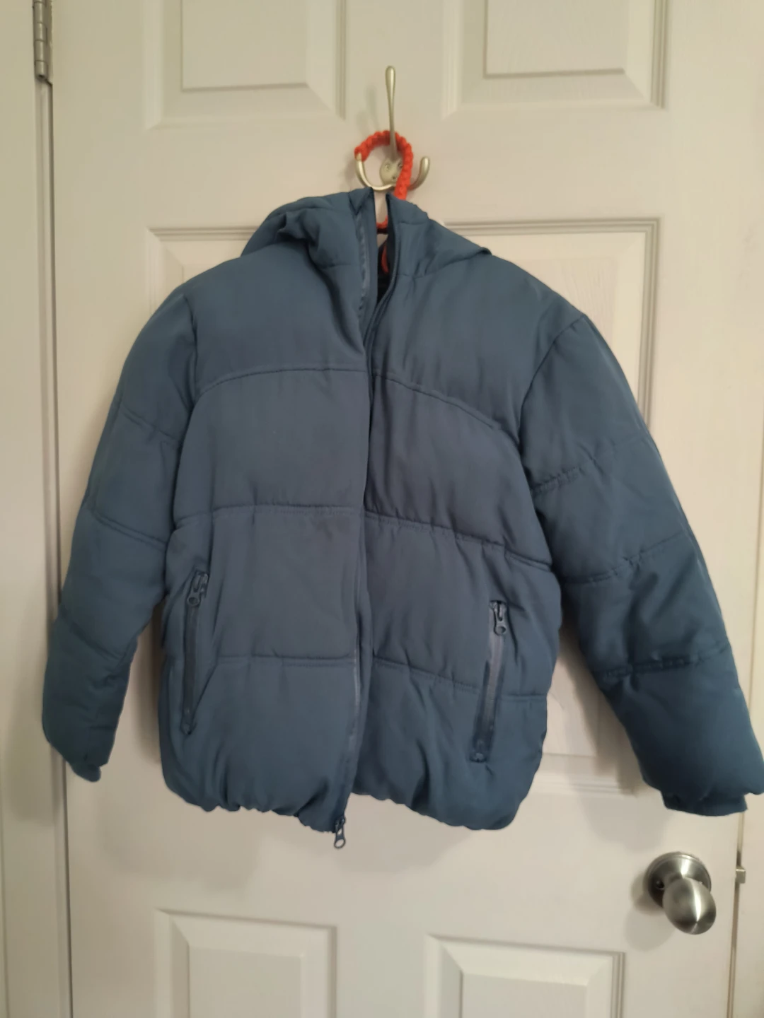 FREE - George Kids Puffer Jacket Blue Size M (7-8)