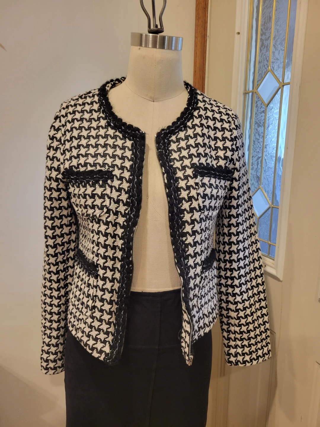 FEMME Italian Houndstooth Jacket