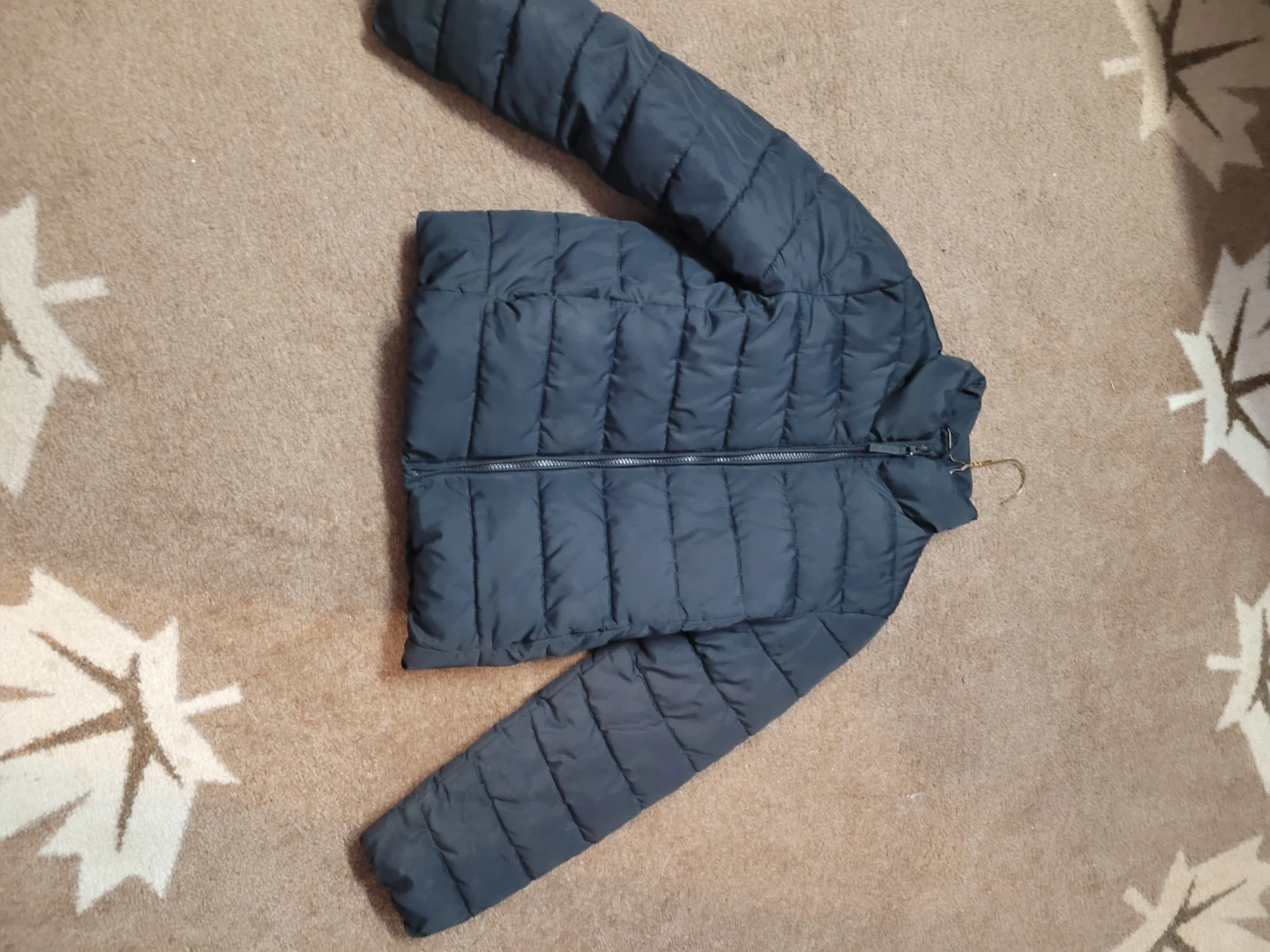 The Children's Place Black Puffer Jacket Size L