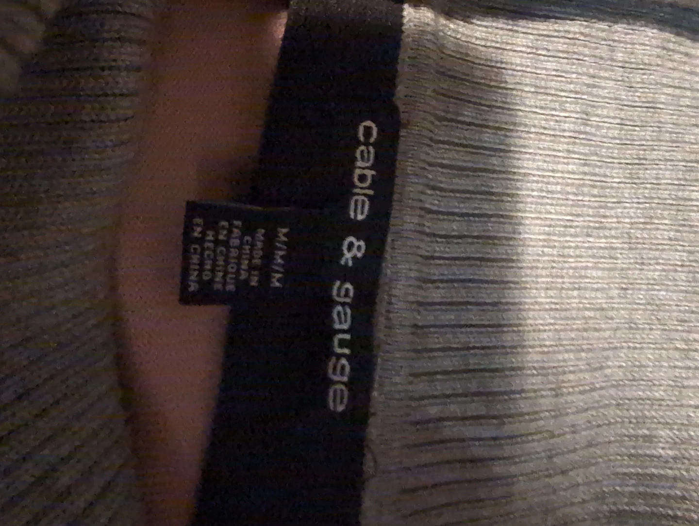 Cable & Gauge striped turtleneck sweater - photo 2