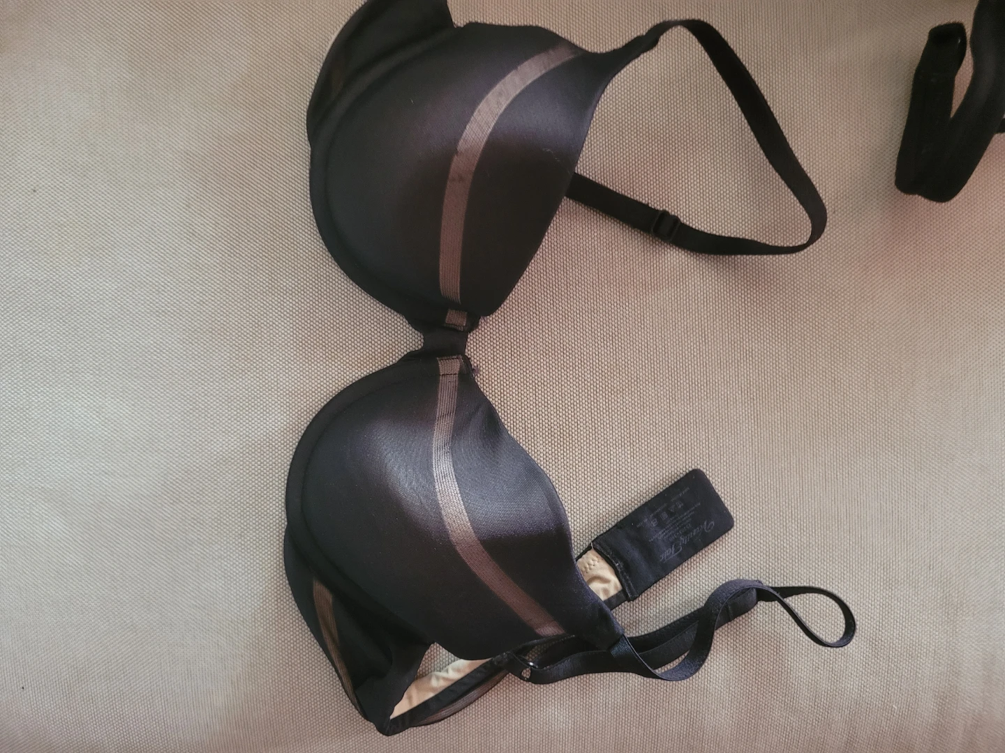 Vanity Fair Black Bra
